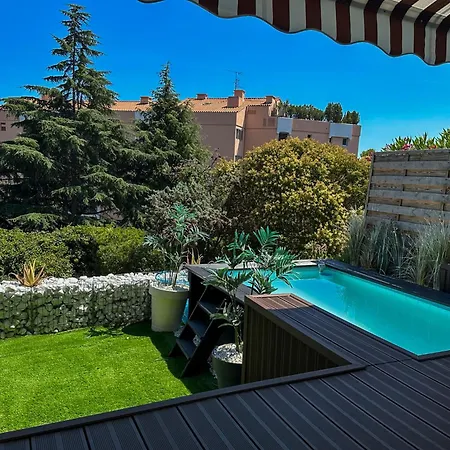 Escapade Balneaire, Piscine Privee Et A Deux Pas Des Plages Apartment Cannes
