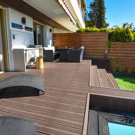 Escapade Balneaire, Piscine Privee Et A Deux Pas Des Plages Apartment Cannes